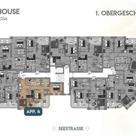 Beachhouse Bansin App 04 * Heringsdorf